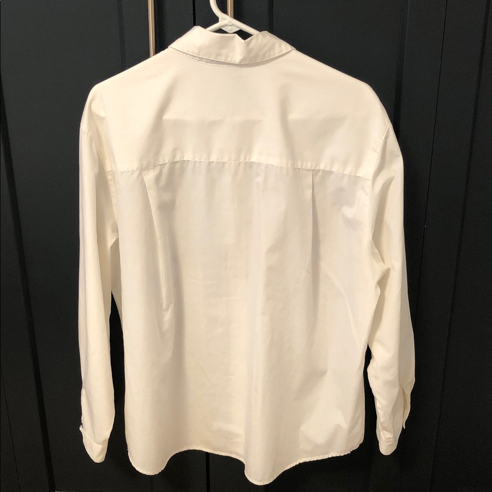 Westbound II Women’s Embroidered Cowboy Boot White Shirt Size 16 - Picture 12 of 12